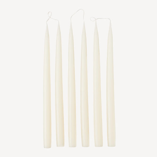 Pair of Off White Candles