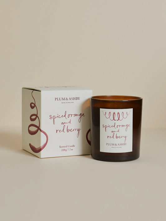 Spice Orange & Red Berry Candle