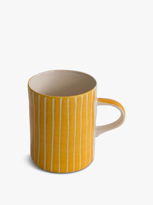 Musango Demi Mug Yellow Stripe
