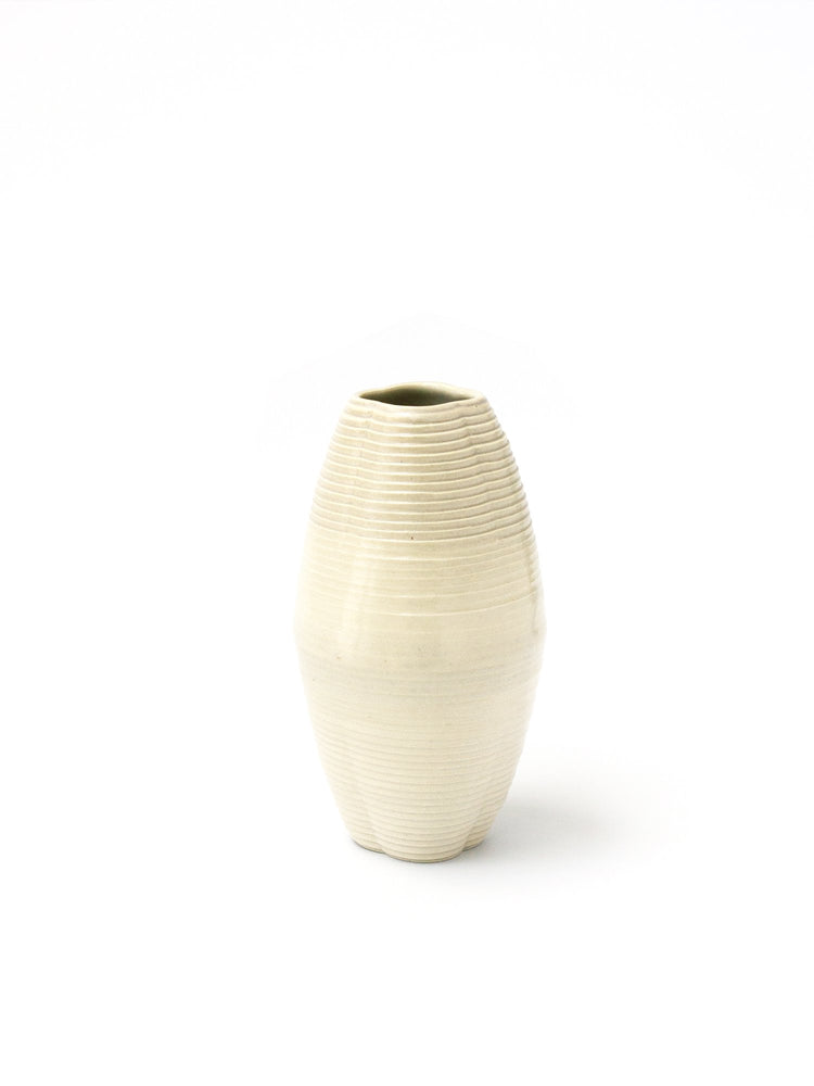 Tall White Harriet Caslin Vase