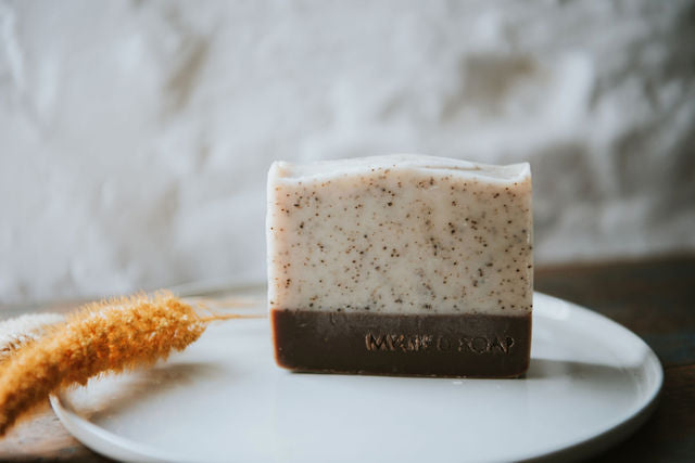 Coffee and peppermint Exfoliating soap